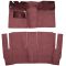 57 Ford Fairlane Complete Carpet 13 Maroon