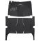 58 Ford Fairlane Complete Carpet 01 Black