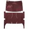 58 Ford Fairlane Complete Carpet 13 Maroon