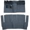 57 Ford Fairlane Complete Carpet 07 Dark Blue
