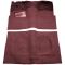 57 Ford Ranchero Complete Carpet 13 Maroon