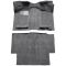 95-97 Nissan Pickup Complete Carpet 801 Black