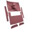 60-65 Ford Falcon Complete Carpet 13 Maroon