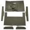 60-65 Ford Falcon Complete Carpet 18 Silver