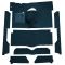 63-65 Mercury Comet Complete Carpet 06 Ford Blue