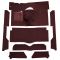 63-65 Mercury Comet Complete Carpet 13 Maroon
