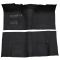 60 Ford Fairlane Complete Carpet 01 Black