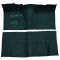 60-62 Ford Galaxie Complete Carpet 05 Aqua