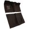 60-61 Ford Galaxie Complete Carpet 10 Dark Brown