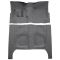 63-64 Ford Galaxie Complete Carpet 01 Black
