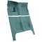 63-64 Ford Country Squire Complete Carpet 05 Aqua