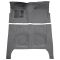 63-64 Ford Galaxie Complete Carpet 01 Black