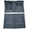 60-65 Ford Falcon Complete Carpet 07 Dark Blue
