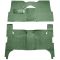 57 Chevrolet Bel Air Complete Carpet 38 Light Green