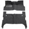 55 Chevrolet Bel Air Complete Carpet 01 Black