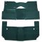 57 Chevrolet Bel Air Complete Carpet 05 Aqua