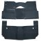 57 Chevrolet Bel Air Complete Carpet 07 Dark Blue