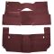 57 Chevrolet Bel Air Complete Carpet 13 Maroon