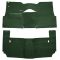 57 Chevrolet Bel Air Complete Carpet 38 Light Green