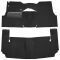 56 Chevrolet Bel Air Complete Carpet 01 Black