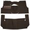 56 Chevrolet Bel Air Complete Carpet 10 Dark Brown