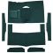 63-65 Ford Falcon Complete Carpet 05 Aqua
