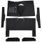 60-65 Mercury Comet Complete Carpet 01 Black