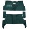 56 Chevrolet Bel Air Complete Carpet 05 Aqua