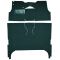 55 Chevrolet Bel Air Complete Carpet 05 Aqua