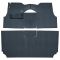 55 Chevrolet Bel Air Complete Carpet 07 Dark Blue