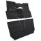 57 Chevrolet Bel Air Complete Carpet 01 Black