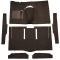63-65 Mercury Comet Complete Carpet 10 Dark Brown