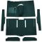 63-65 Ford Falcon Complete Carpet 05 Aqua