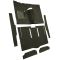 63-65 Ford Falcon Complete Carpet 18 Silver