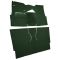 57 Chevrolet Bel Air Complete Carpet 38 Light Green