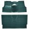 56 Chevrolet Bel Air Complete Carpet 05 Aqua