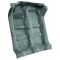 83-94 Chevrolet Cavalier Complete Carpet 8042 Silver Grn/Jade
