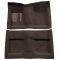 64 Ford Mustang Complete Carpet 10 Dark Brown