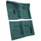 66-70 Ford Fairlane Complete Carpet 05 Aqua