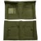66-67 Mercury Comet Complete Carpet 14 Moss Green