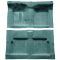 63-65 Mercury Comet Complete Carpet 05 Aqua