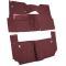 57 Chevrolet Bel Air Complete Carpet 13 Maroon