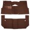 57 Chevrolet Bel Air Complete Carpet 39 Dark Copper