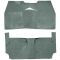 49-52 Chevrolet Styleline Deluxe Complete Carpet 25 Blue Green