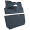 55 Chevrolet Bel Air Complete Carpet 07 Dark Blue