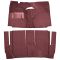 58 Ford Sunliner Complete Carpet 13 Maroon
