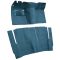 57 Ford Sunliner Complete Carpet 06 Ford Blue