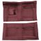 65-67 Ford Galaxie Complete Carpet 13 Maroon