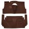 57-57 Oldsmobile Starfire Complete Carpet 39 Dark Copper