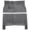 61-62 Oldsmobile Super 88 Complete Carpet 01 Black
